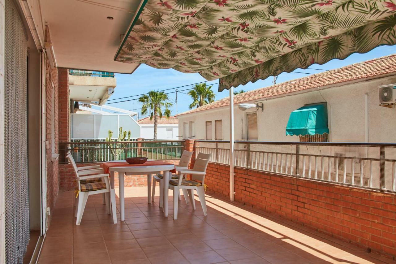 Grosse Sonnenterrasse, 200 Meter Zum Strand... Santa Pola Exterior foto